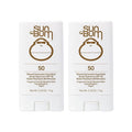 Sun Bum Mineral Spf 50 Sunscreen Face Stick Vegan and Hawaii 104 Act Compliant (Octinoxate &amp Oxybenzone Free) Broad Spectrum Natural Sunscreen With UVA/UVB Protection 2 Pack