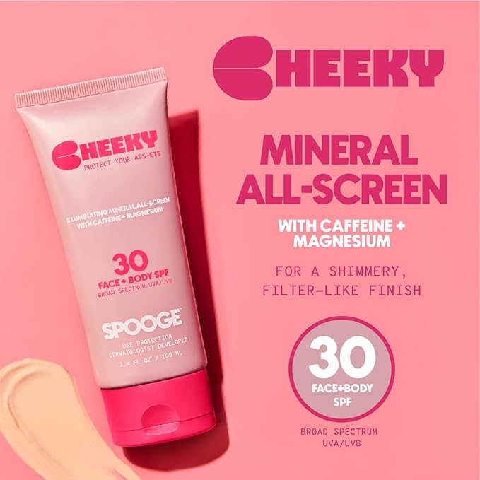 Glow SPF Duo – Dew Me Tinted Mineral SPF 30 Face Sunscreen + Cheeky Shimmer Mineral SPF 30 Body Sunscreen