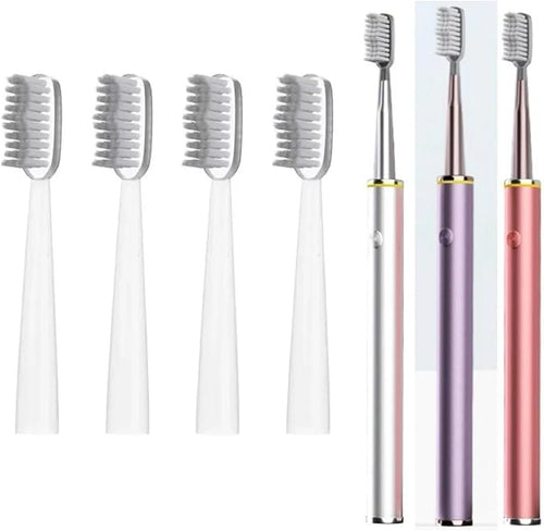 16pcs Replacement Toothbrush Heads Compatible for Jianpai JD015 Soft Bristles Nozzles