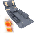 Full Body Massage Mat with 3D Body Stretching Lumbar Traction Back Heating 5 Modes 3 Intensities PU Leather - Relaxation &amp Pain Relief