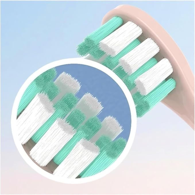 Pink Brush Head 4pcs Replacement Toothbrush Head Compatible with Usmile Y10 P10 Y1 Y4 Y5 Home and Commercial Electric Toothbrush