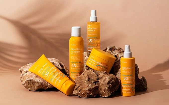 PUPA Milano Multifunction Invisible Water Resistant Sunscreen Spray SPF 30 - Fresh And Pleasant Scent - Stimulate The Production Of Melanin - Super Fast Drying - Prevents Skin Dehydration - 6.7 Oz