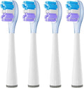 4 Pcs Compatible for Replacement Brush Heads for Usmile Electric Toothbrush Head Copper Free Shock-Absorbing(Purple)