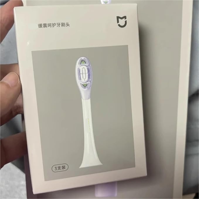 Compatible for Xiaomi MIJIA Wave Sonic Vibration Oscillation Toothbrush Pro - Replacement Toothbrush Head(Cleaning Heads)