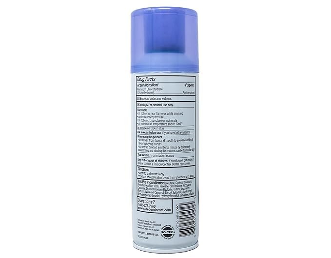 Sure Regular Scent Aerosol Antiperspirant and Deodorant - 24-Hour Protection for Men and Women - Fast Drying Spray Deodorant - 6 oz Pack of 3