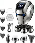 Head Shavers for Bald Men 5 in 1 Multifunctional Electric Head Shaver 7D Waterproof Heads Beard Nose Ear Hair Trimmer Razor Clipper Facial Shaver