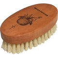 Seven Potions Vegan Beard Brush for Men — 100% Sisal Plant Fibre &amp Pear Wood — Firm Bristles to Gently Tame/Soften/Exfoliate – 100% Natural Non-Synthetic