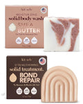 Kitsch Shea Butter Body Wash Bar &amp Strengthening Bond Repair Solid Treatment with Discount