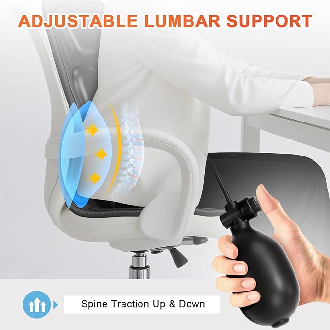 Back Massager for Chair Massage Seat Cushion with Heat Lumbar Traction 8 Vibrating Motors Massager Chair Pad for Full Body Pain Relief and Home Use