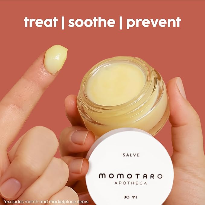 MOMOTARO APOTHECA Vaginal Moisturizer Organic Vulva Balm - Intimate Soothing Salve Vulvovaginal Dryness Odor Itching Burning Redness BV Menopause Irritability - Hormone Free pH Balance - 30ml