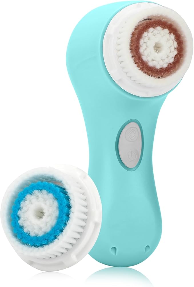 Clarisonic Mia 2 Sonic Facial Cleansing Brush - Electric Face Exfoliator for Deep Clean &amp Pore Cleansing Waterproof &amp Rechargeable – Lavender (Sea Breeze)