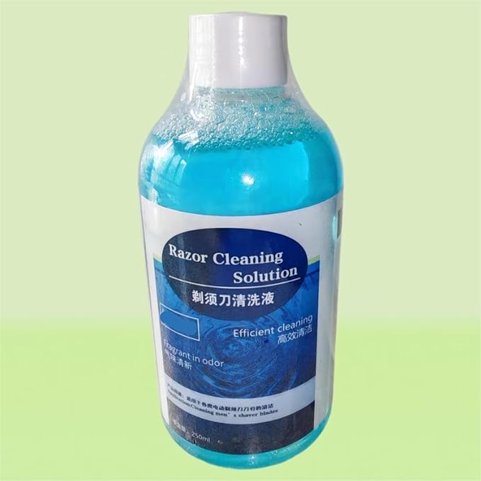 Electric Shaver 250 ML Cleaning Solution. Compatible With Panasonic ES-LV/ES-ST Series ES-LV53 ES-ST25 ES-LM3C Electric Shavers(250ML x1Pcs)
