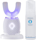 Automatic Toothbrush U Shaped Toothbrush for Adults 360° Toothbrush 30'' Automatic Timer Wireless Charging Washable Travel Home