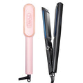 TYMO Ring Hair Straightener Brush + TYMO 2.0 Flat Iron Hair Straightener