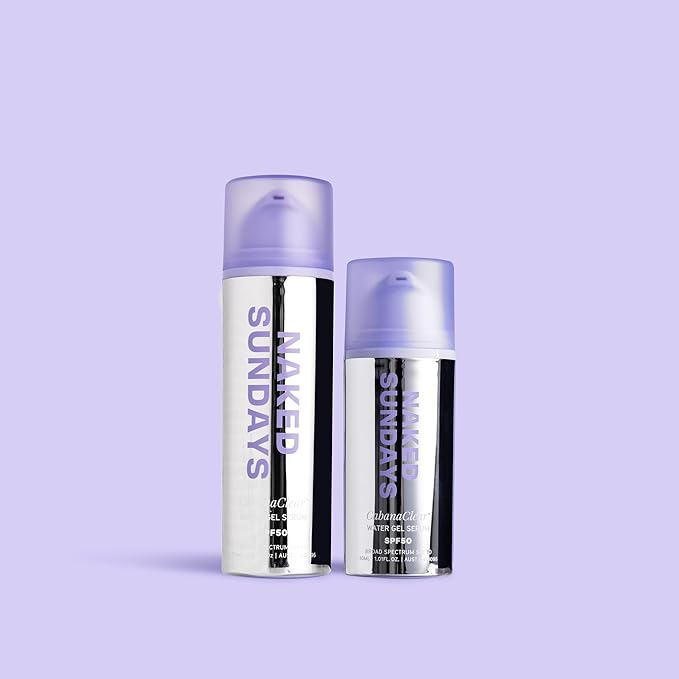 CabanaClear SPF50 Water Gel Serum Duo - Regular 30ml + Jumbo 50ml