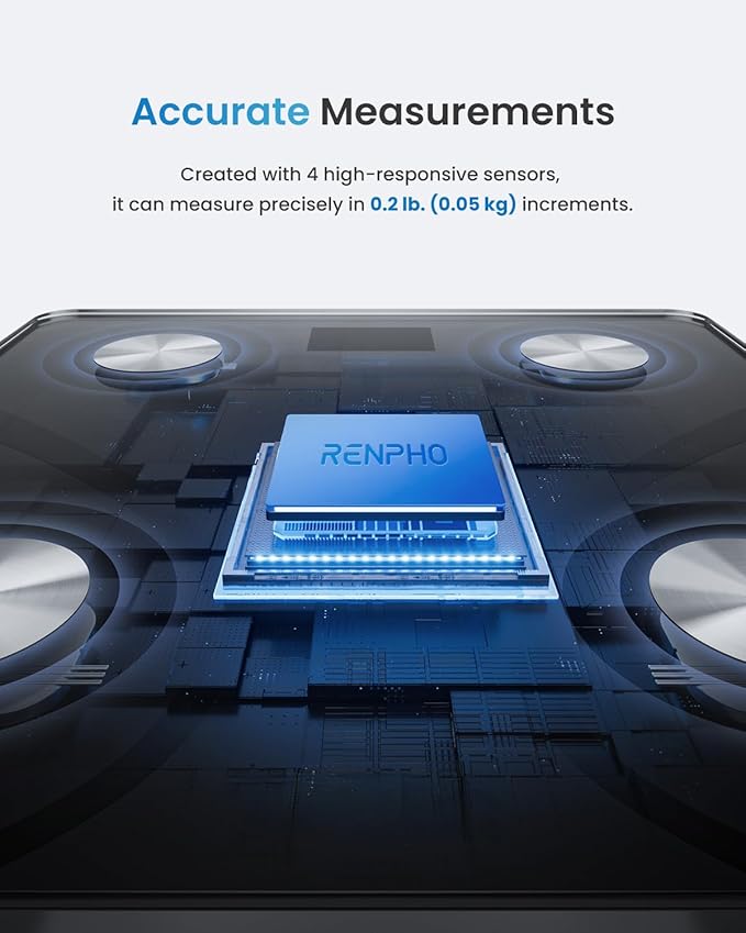 RENPHO Coffee Scale with Timer and Smart Scale for Body Weight