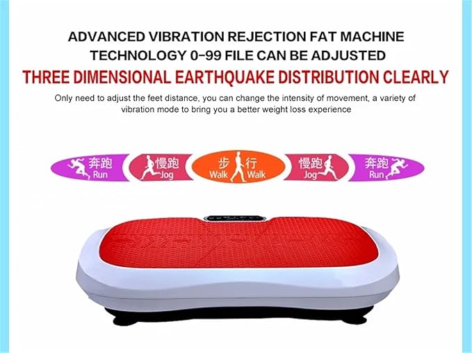 High-Power ABS Vibration Plate Fitness Equipment Vertical for Abdominal Strengthening Fat Electromagnet 1Pcs