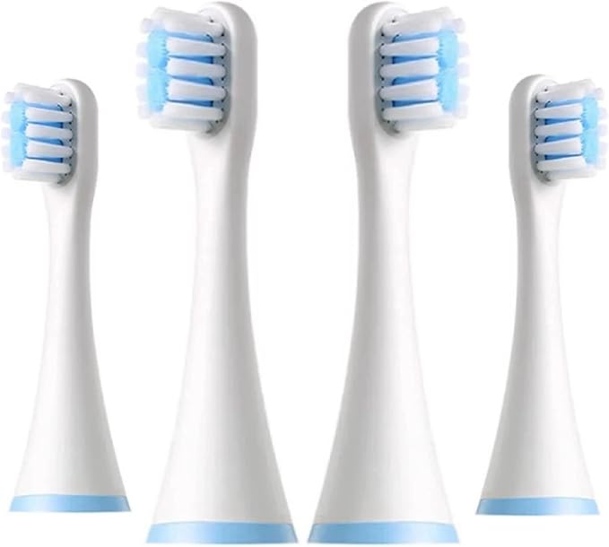 Replacement Toothbrush Heads Compatible for SOOCAS C1/MITU MES801/KAISHU/DR.BEI A7 Kids Electric Children Soft Nozzle(16PCS)