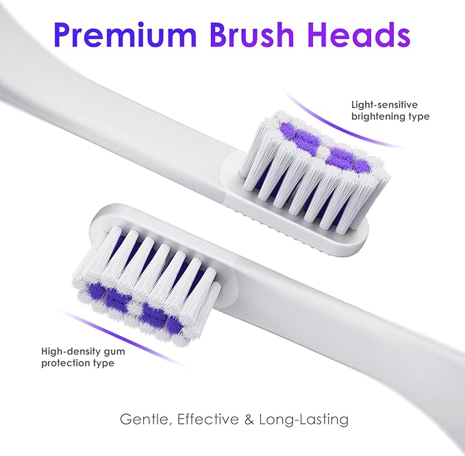 Electric Toothbrush Portable Travel Sonic Toothbrush with Protective Case USB-C Rechargeable Neutral Comfort Bristles Waterproof Smart Timer Compact for Daily Use (Pearl White)