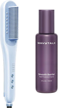 Wavytalk Steamline Pro Steam Straightener Brush and Heat protectant Spray for Hair 5 Fl Oz