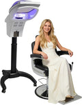 Professional Salon Hair Steamer Machine 700W Professional Deep Conditioning Hair Steamer Ozone Hair Care Spa Steamer Beauty Salon Equipment Oil Treatment Machine