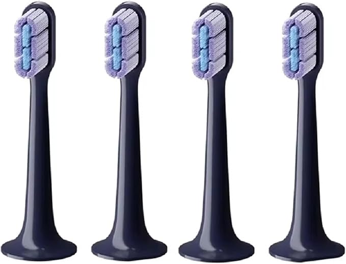 Compatible for Xiaomi Mijia Toothbrush Head T700 Sonic Electric Waterproof Soft Health Replacement Bristles 2/4/6Pcs(4pcs)