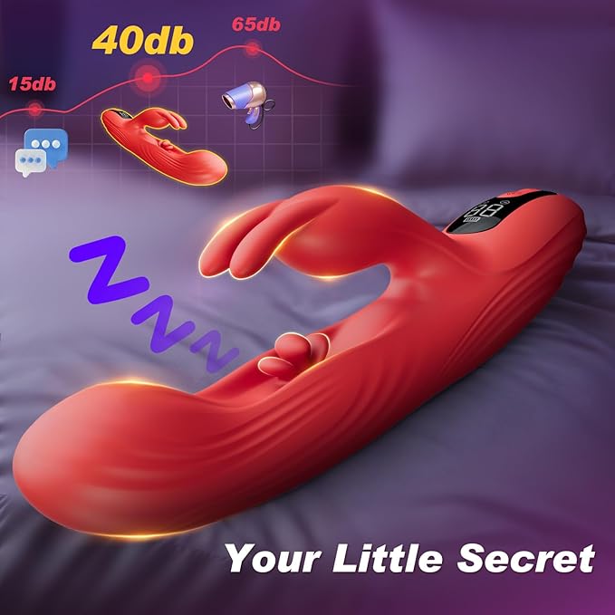2026 New Portable Vibrating Massager -Clitioral Sucker Relaxes Muscles Heating Modes Viboators Toy Couples- for Body and Back Foot Silent Personal for Sports Massage Adult Tools Relaxation (Red1)