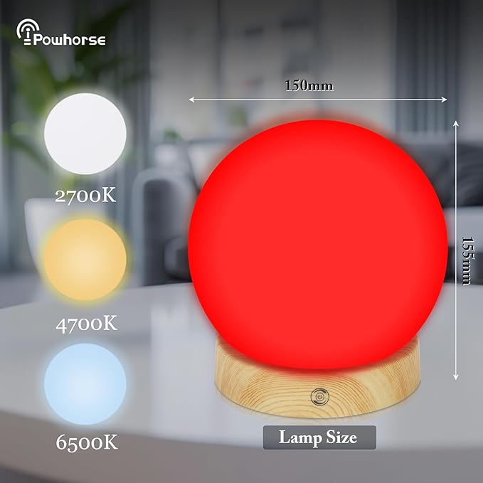 10000 LUX Sun Lamp Adjustable Light Happy Lamp Sunlight Lamp for Daylight Feelings Bedroom Nursery Remote Controll Time Auto Shutdown Adjustable Brightness 670nm Red Light