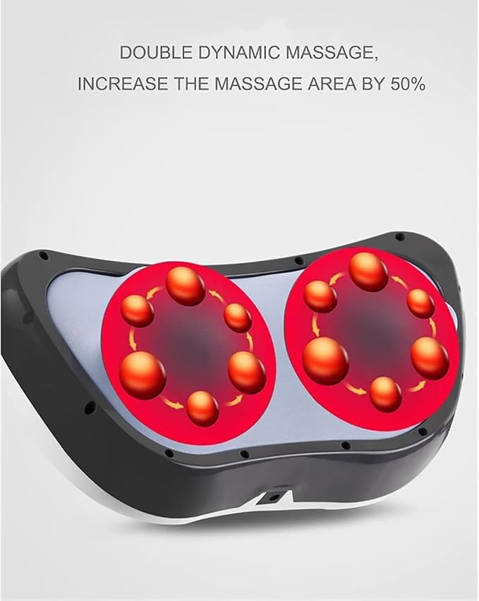 Electric Abdominal Massager - Forward and Massage with Timing Function 3 Adjustable Vibration Intensities Enhances Gastrointestinal Motility Relieves Flatulence