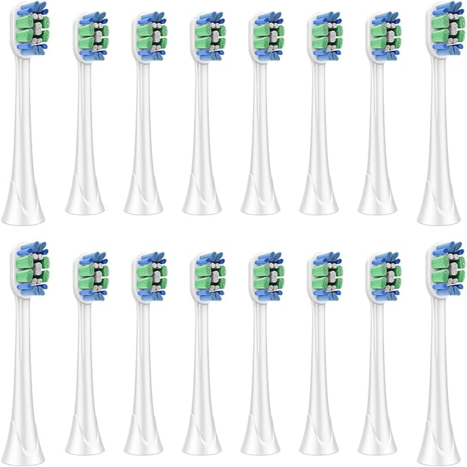 4/8/12/16PCS Replacement Toothbrush HeadsCompatible for Phili Sonic Care C3 Gum 9054/65(16pcs)
