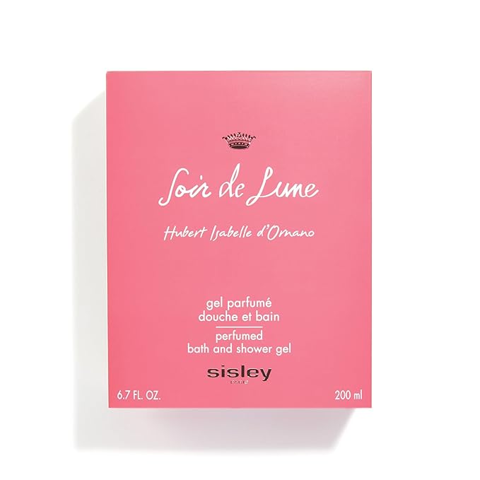 Sisley Paris Soir de Lune Perfumed Bath and Shower Gel - 200 mL - Delicately Cleanses for Soft Satiny Scented Skin - Non-Drying Formula