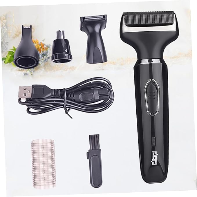 Multi-Function Electric Razor Set Nose Hair Clipper Hair Clipper Razor Electric Nose Trimmer Facial Brush