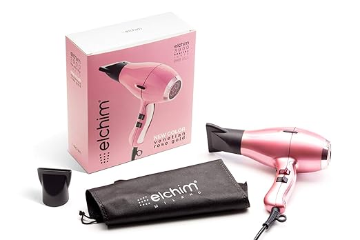 Elchim 3900 Healthy &amp Light Ionic Professional Dryers Lightweight with 2 Concentrators Included Multiple Color Options