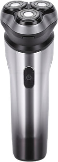 Electric Beard Trimmer Cordless Groomer with USB Rechargeable Lithium Ion Battery Interchangeable Heads for Men's Grooming
