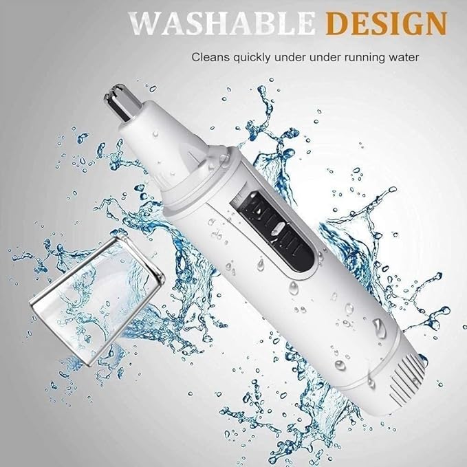 Nose Hair Trimmer Electric Nose Hair Trimmer Clipper for Men Women Ear Hair Remover Painless Trimming Men's Wet/Dry Trimmer
