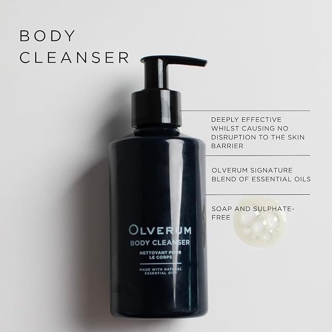 OLVERUM - Natural Body Cleanser | Clean Vegan Skin Care (8.5 fl oz | 250 ml)
