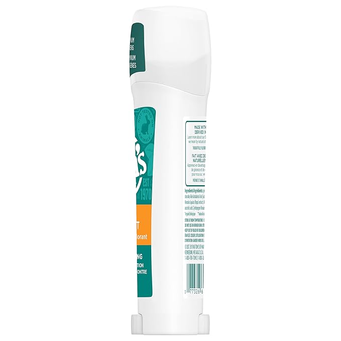 Tom's of Maine Long-Lasting Aluminum-Free Natural Deodorant for Women Fresh Apricot 2.25 oz. 3-Pack (Packaging May Vary)