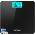 560lbs Bathroom Scale for Body Weight Over 500 lbs Accurate Digital Weighing Machine with Wide Platform 12.2 x 12.9 Large Backlit LCD DisplayHigh Capacity for Heavy Duty Seniors
