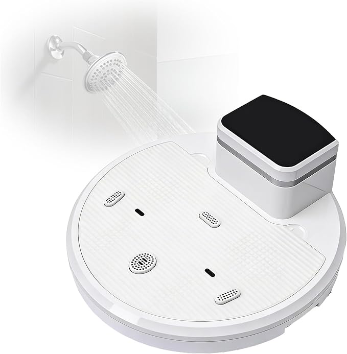 2500W Body Care Dryer After Shower High Airflow Multiple Air Outlets Feet Touch Control Preheating Function Waterproof Non-Slip Base for Bathroom Home Daily Use