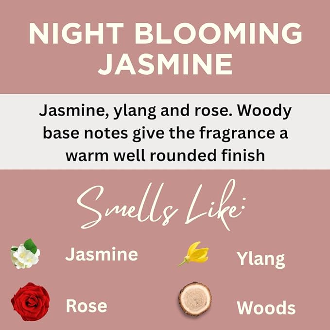 Black Canyon Night Blooming Jasmine Scented Body Wash 16 Oz (2 Pack)