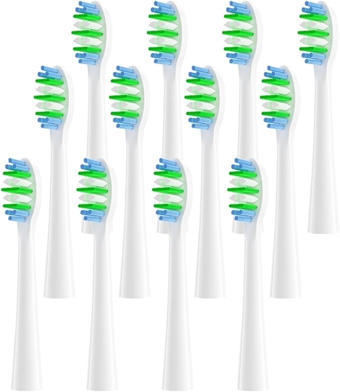 12Pcs Compatible with Electric Toothbrush Replacement Heads(12pcs)