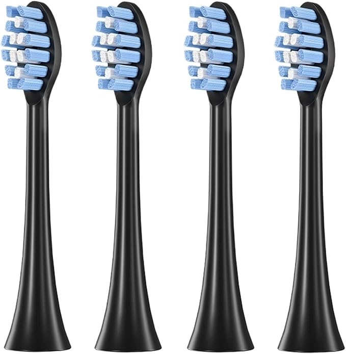 4 Pcs/Pack Toothbrush Replacement HeadsCompatible for FT7105/FT7106/FT7108/FT7205(M8PRO)