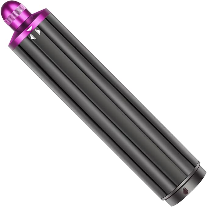 40mm/1.6 Hair Long Barrel Attachment for Dyson Airwrap HS01/05/08 Adjustable Bidirectional Auto-Wrap Curling for Bouncy Curls or Waves Rose