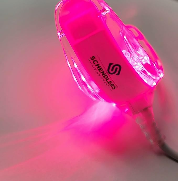 Red Light Oral Device - Advanced Gum Therapy and Toothache Relief Solution - with 16 LED Lights. Includes USB and Android Adapters for Convenient Use