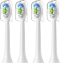 4/8/16pcs Replacement Toothbrush Heads Compatible for PhlipsElectric Tooth-Brush Head Compatible with Phllips(Ivory)