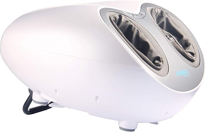 Aurora Health &amp Beauty Shiatsu Air Compression Deep Kneading Foot Massager with Heat Therapy