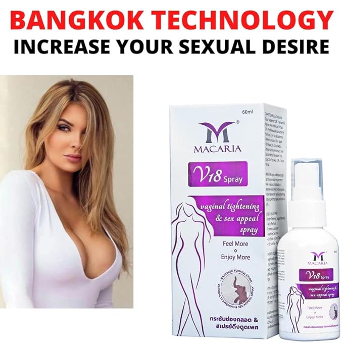 MACARIA Vaginal Pussy Yoni Tightening Shrink Spray for Women Intimate Parts Feminine Care Feel Young Again
