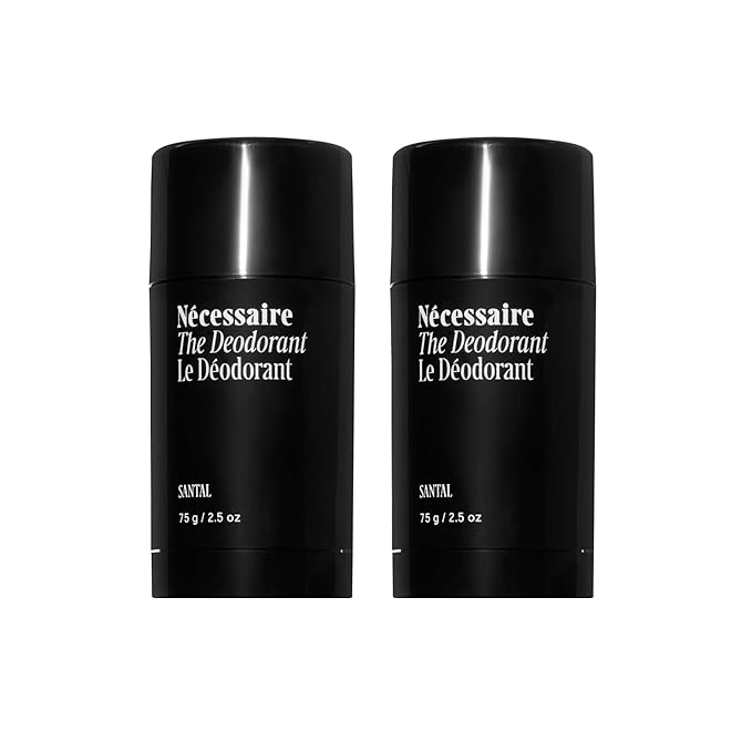 Nécessaire The Deodorant Santal | Natural Aluminum Free Deodorant For Women &amp Men. Extra Strength Treatment with Mandelic Acid. Free of Baking Soda Ozokerite &amp Parabens (75 g/2.5 oz)