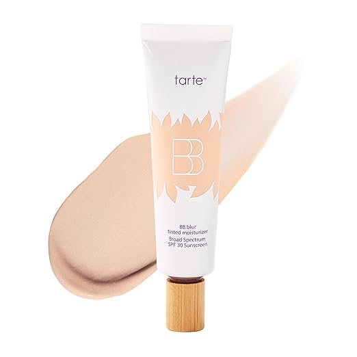 tarte BB blur tinted moisturizer Broad Spectrum SPF 30 – Medium Buildable Coverage with Natural Lightweight Matte Finish Vegan &amp Cruelty Free