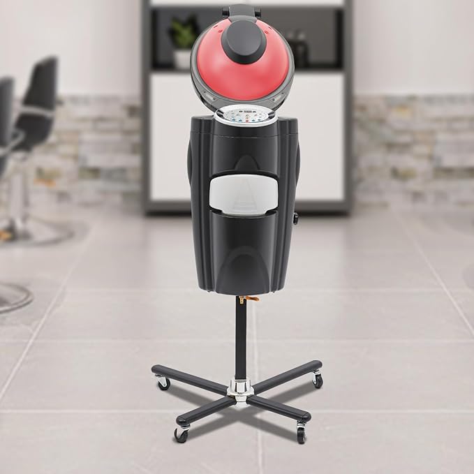 Hair Steamer Professional Hair Salon Steamer for Salon Home Use110V Standing Hooded Hair Steamer with 0-99Min TimerAdjustable Height 4 LevelsHair Color Treatment Machine